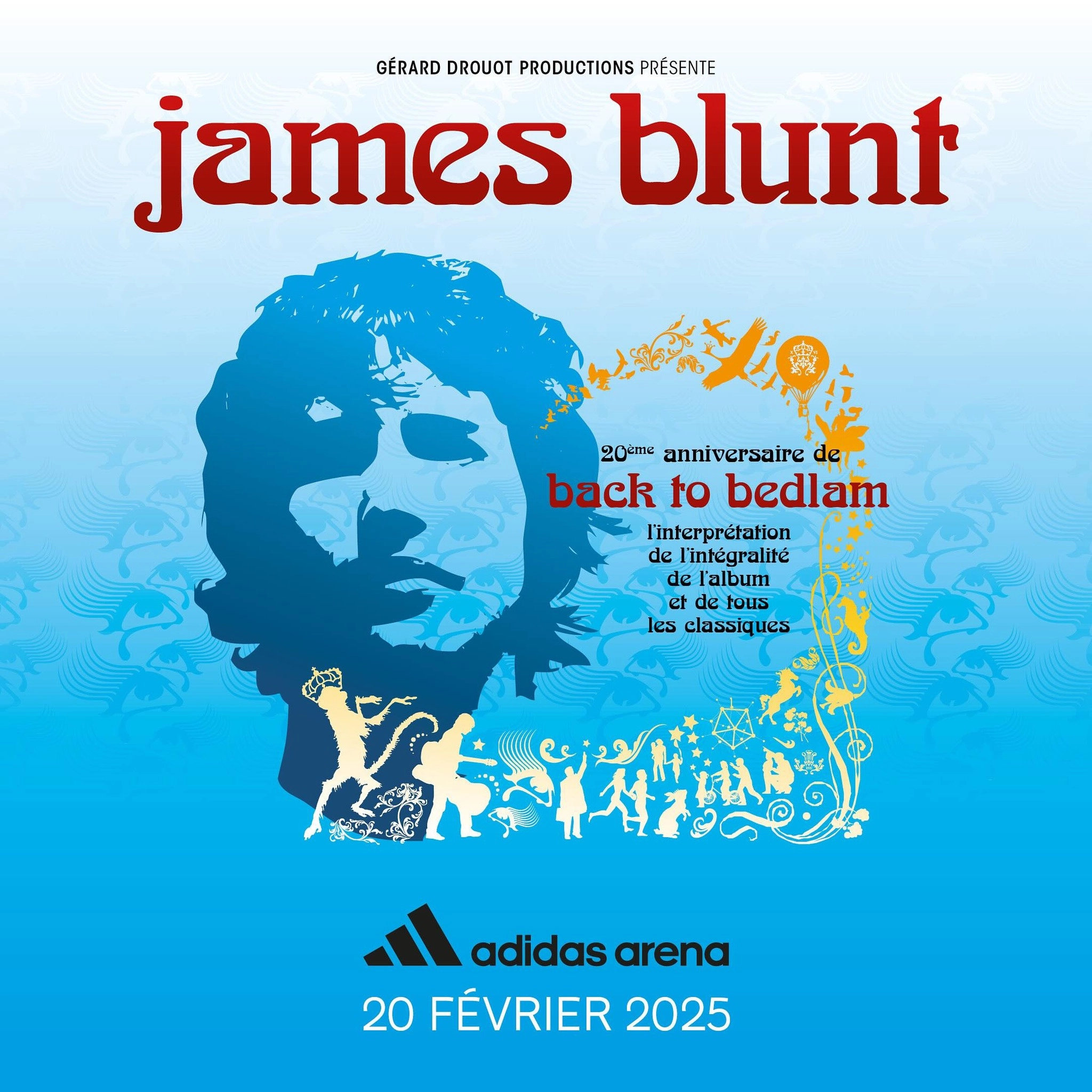 Billets James Blunt (Adidas Arena - Paris)