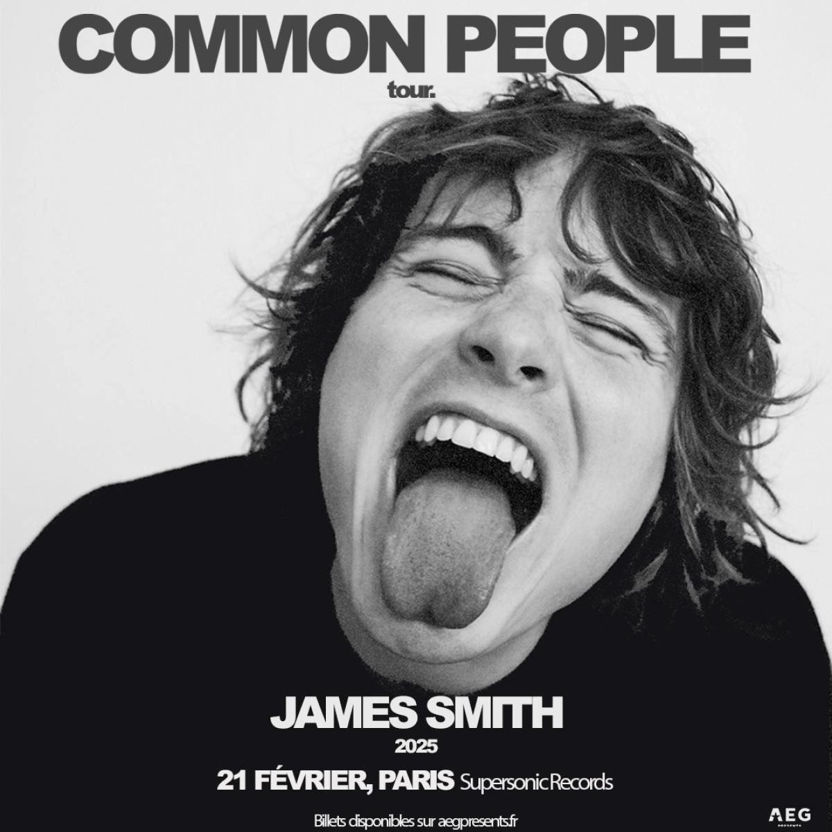 Billets James Smith (Supersonic Records - Paris)