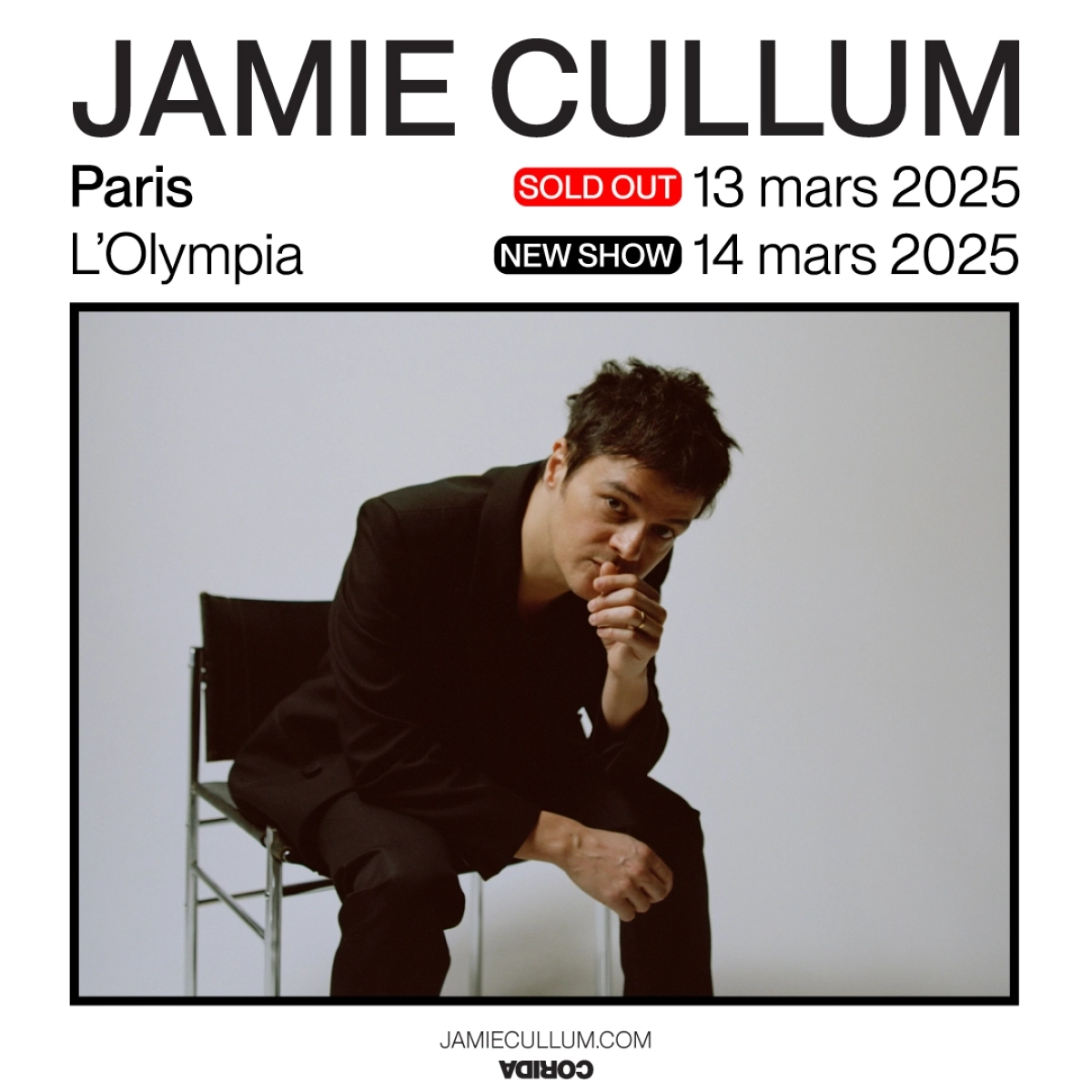 Jamie Cullum at Olympia Tickets