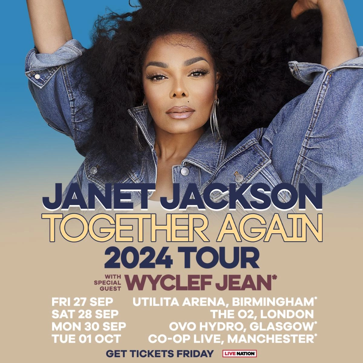 Janet Jackson al Co-op Live Tickets