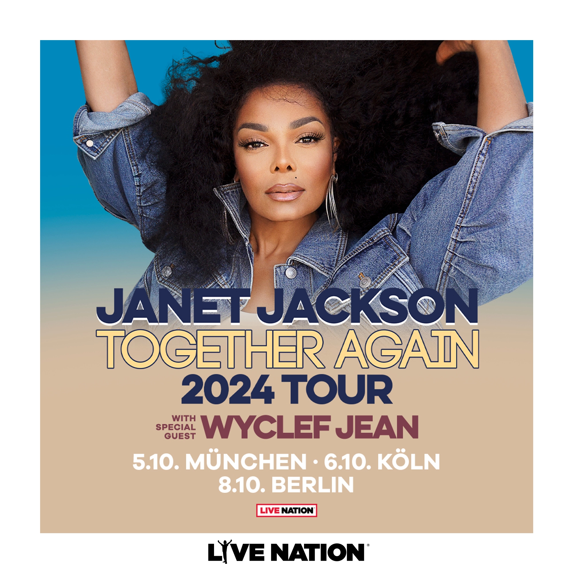 Janet Jackson al Olympiahalle Monaco Tickets