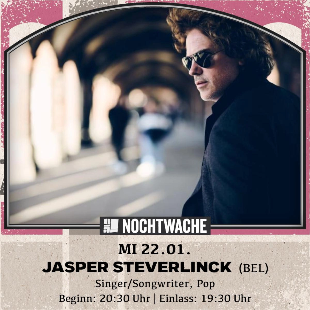 Billets Jasper Steverlinck (Nochtspeicher - Hambourg)