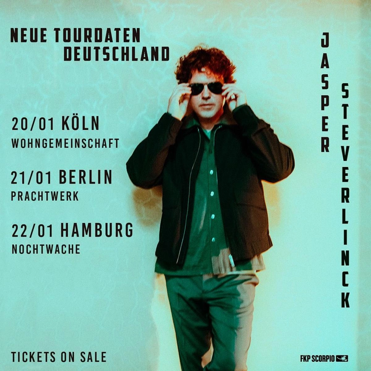 Jasper Steverlinck in der Nochtwache Hamburg Tickets