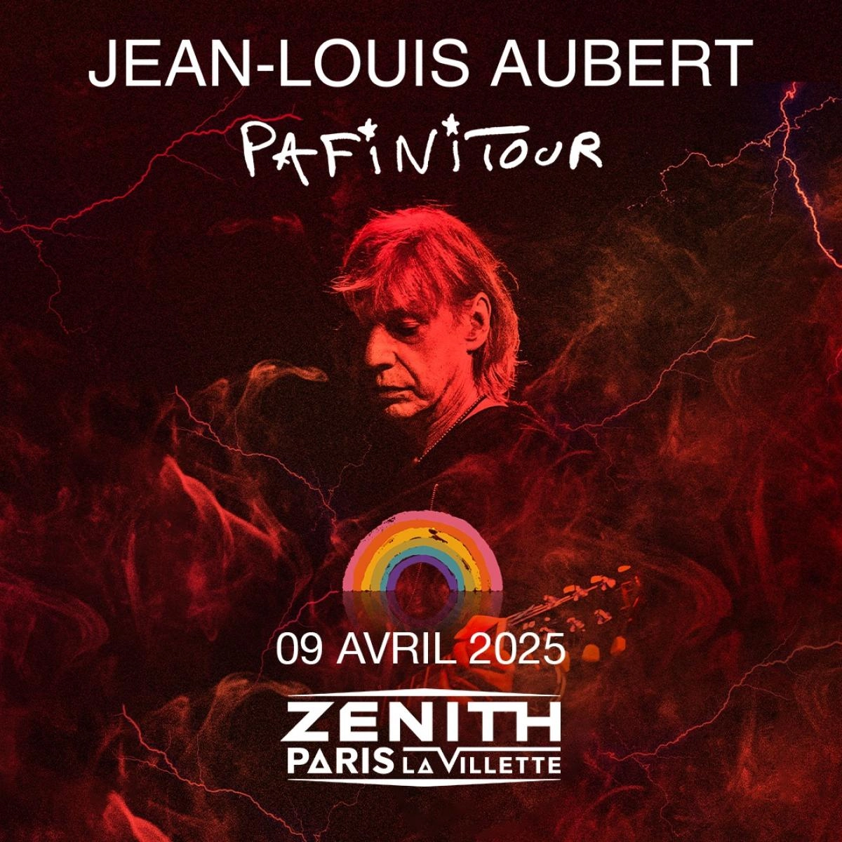 Jean-Louis Aubert in der Zenith Paris Tickets