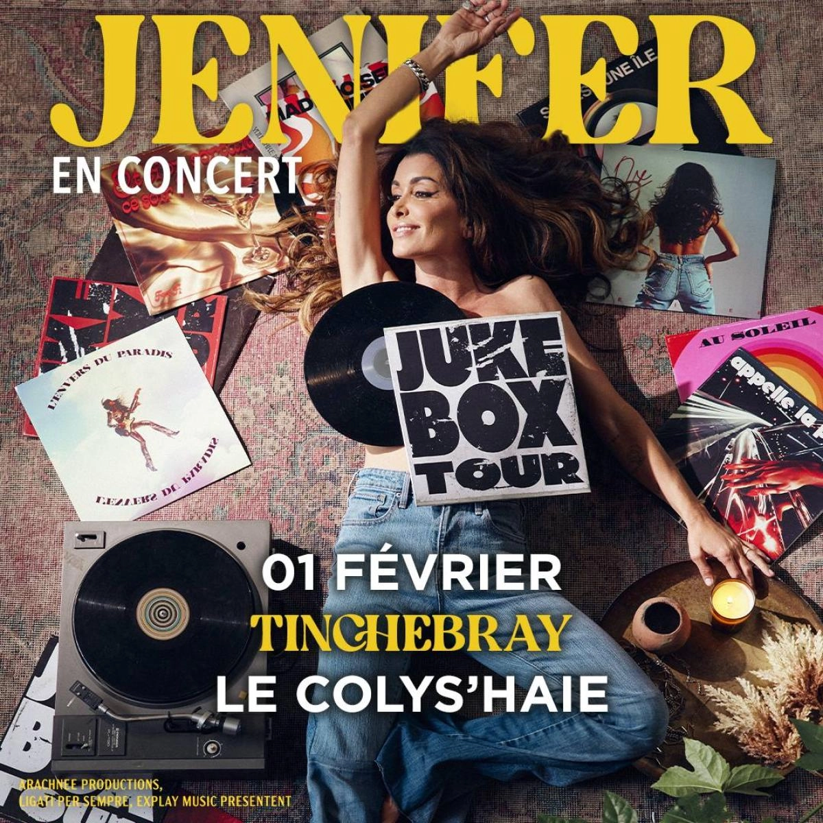 Jenifer in der Salle Colys'haie Tickets