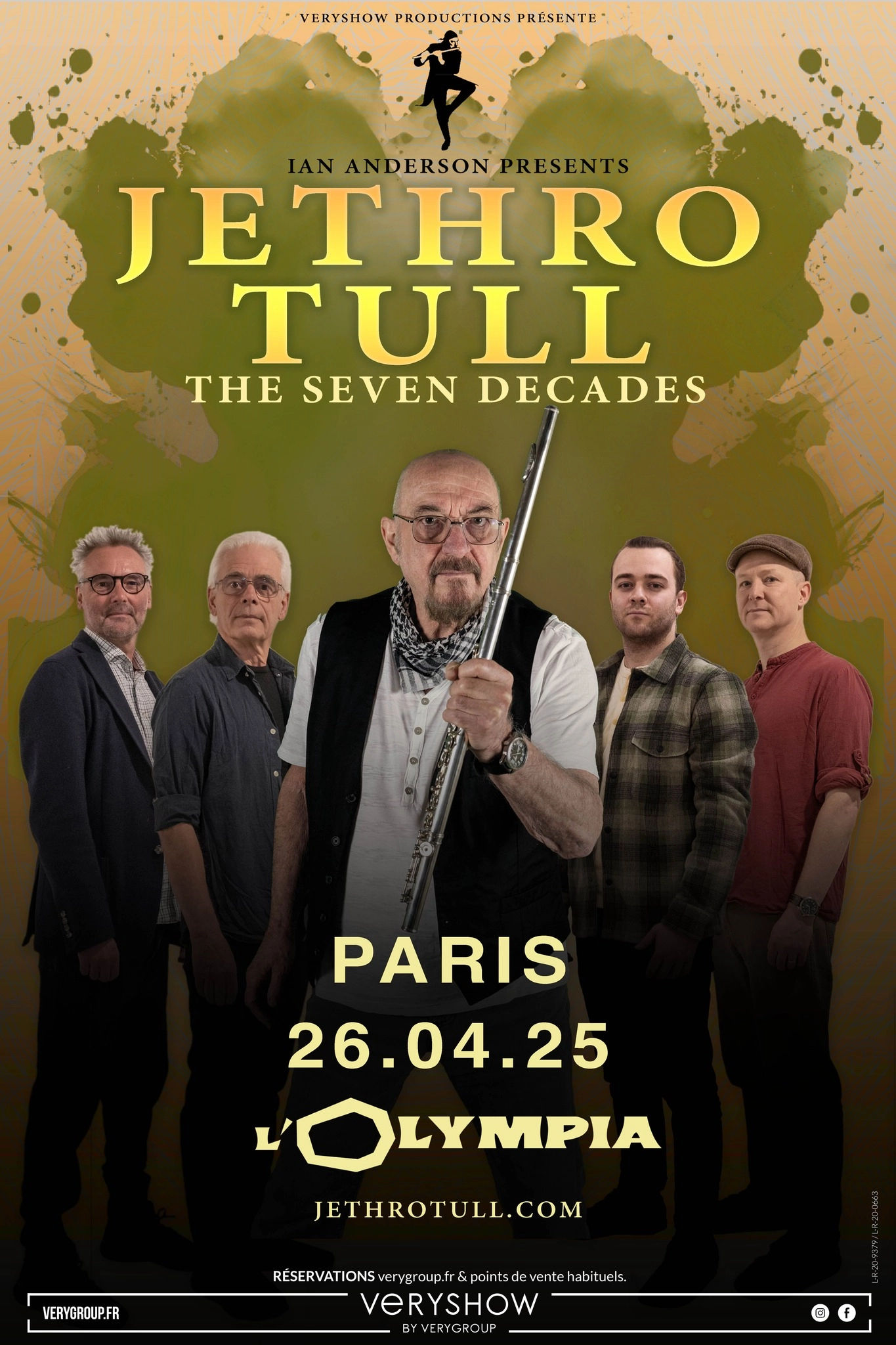 Jethro Tull al Olympia Tickets