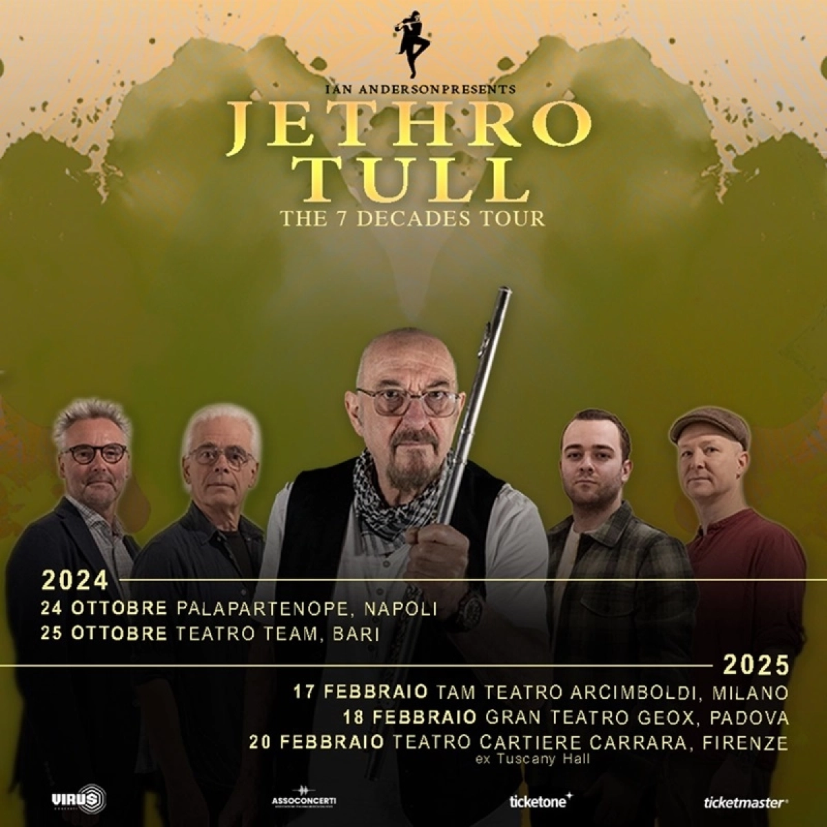 Jethro Tull at Tuscany Hall Tickets