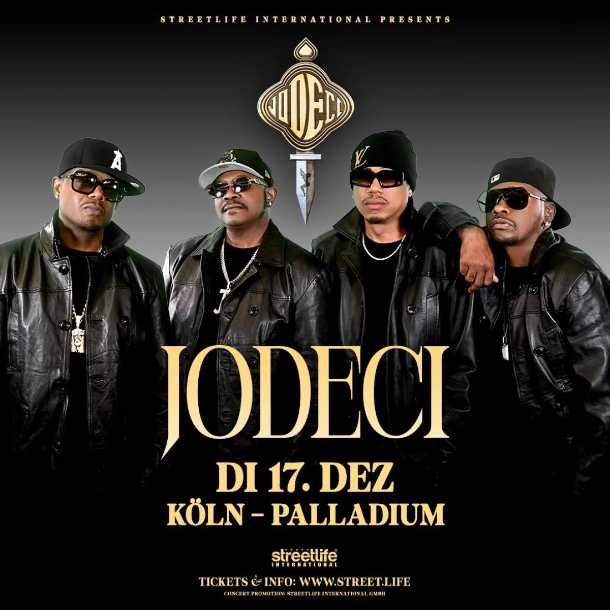 Jodeci in der Palladium Koln Tickets