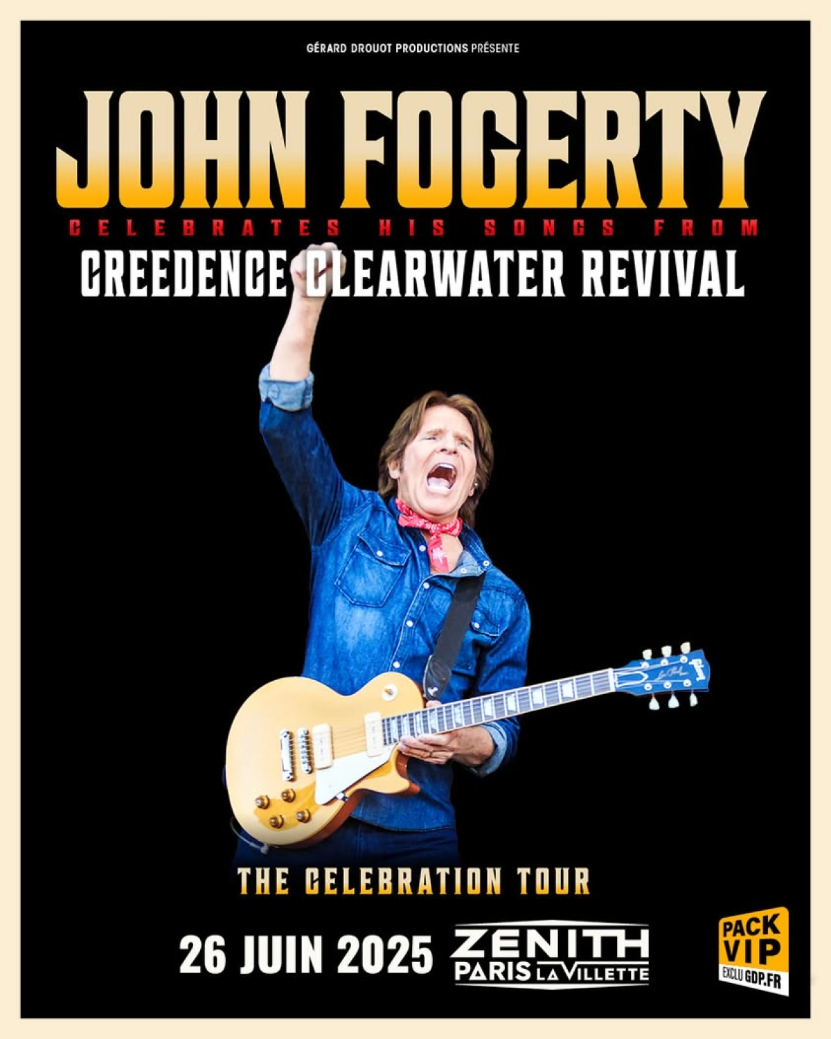 John Fogerty en Zenith Paris Tickets