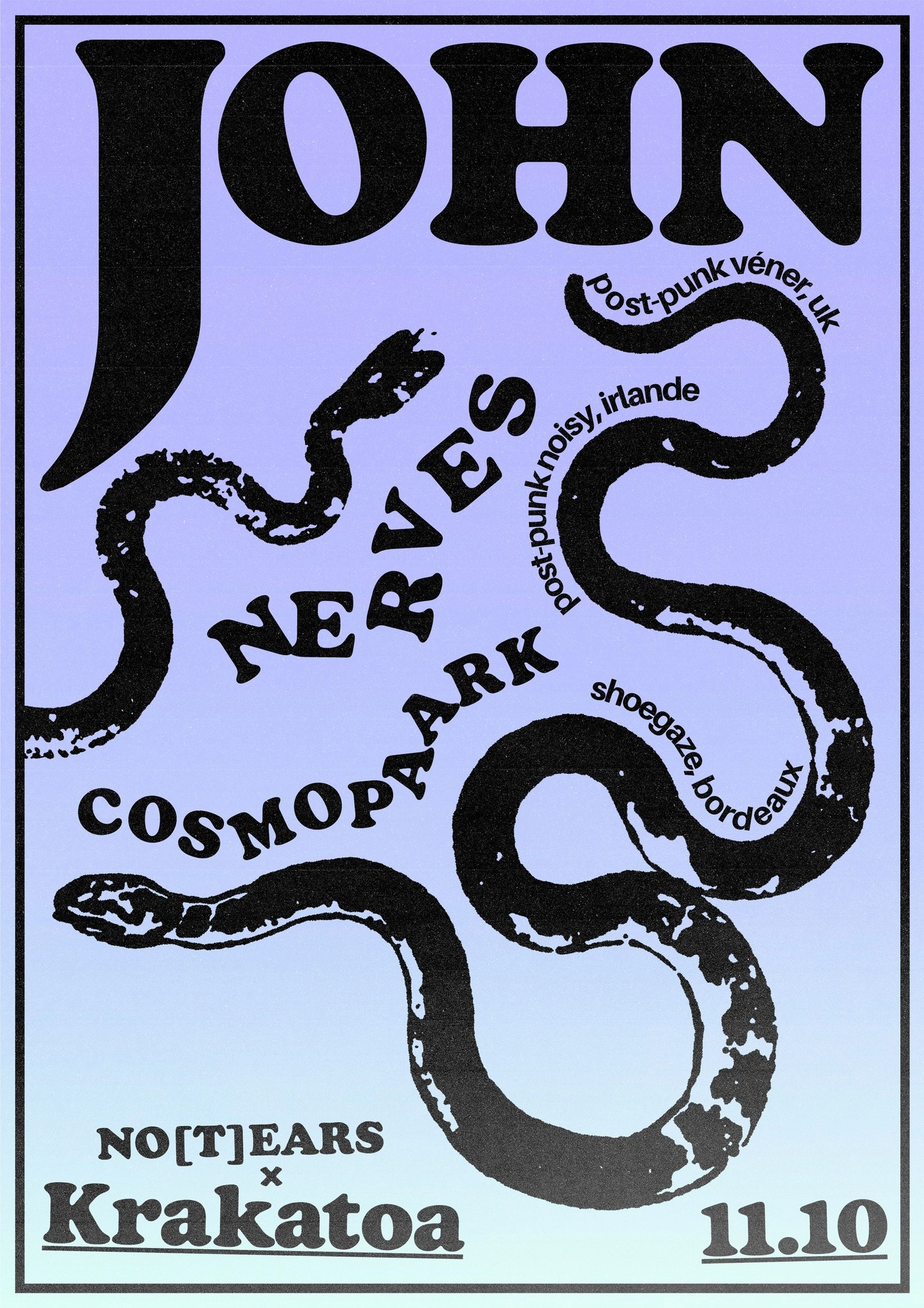 John - Nerves - Cosmopaark at Krakatoa Tickets