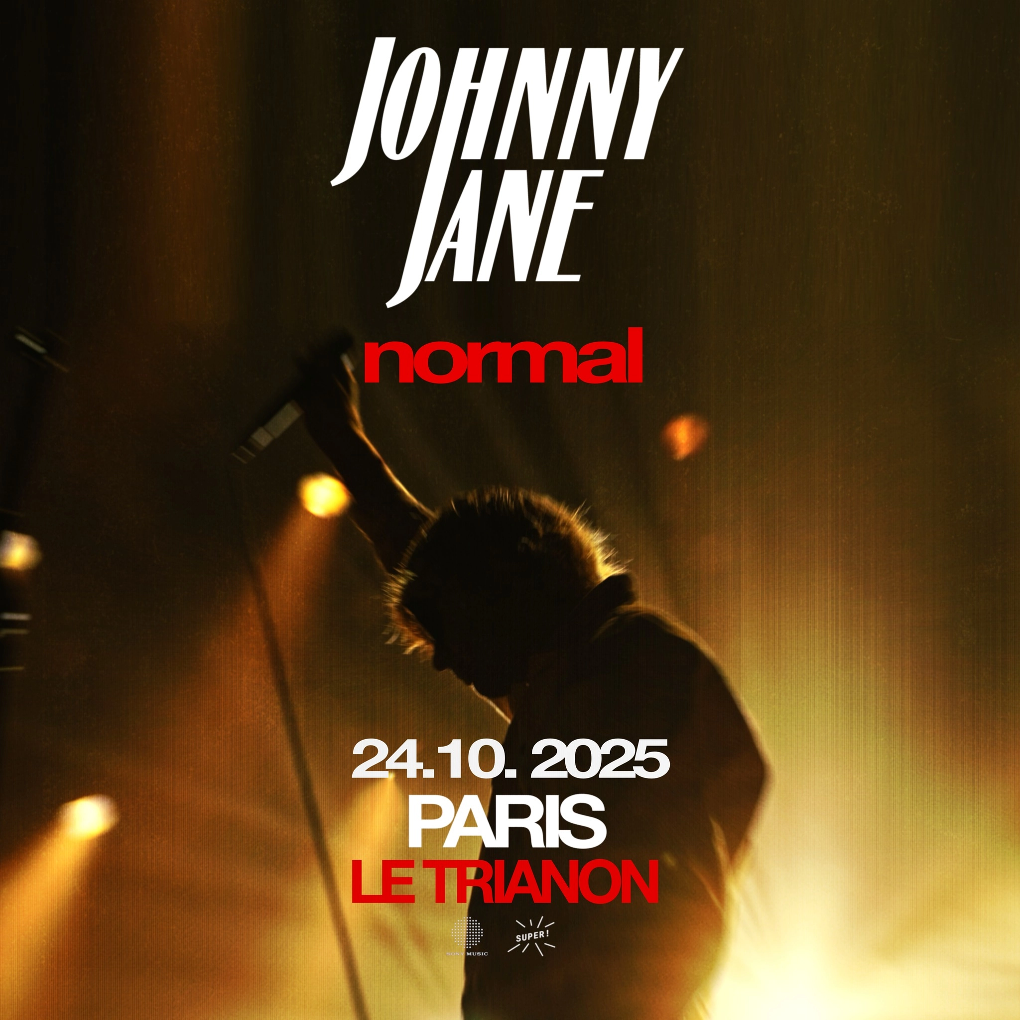 Billets Johnny Jane (Le Trianon - Paris)