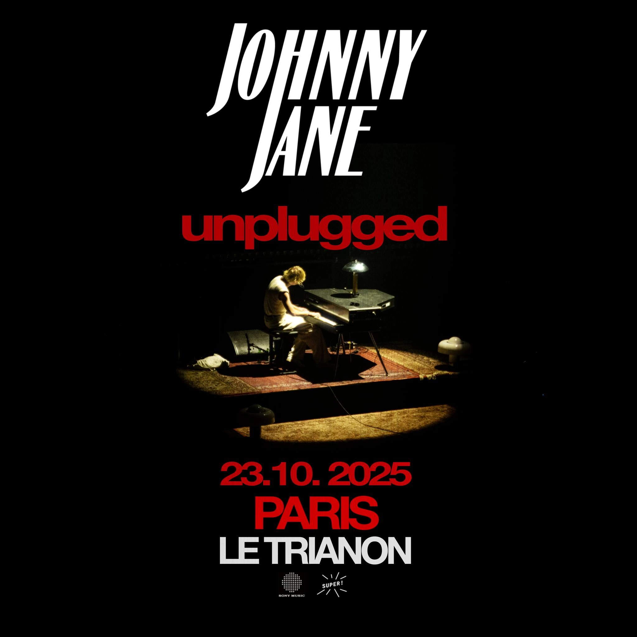 Billets Johnny Jane - Unplugged (Le Trianon - Paris)