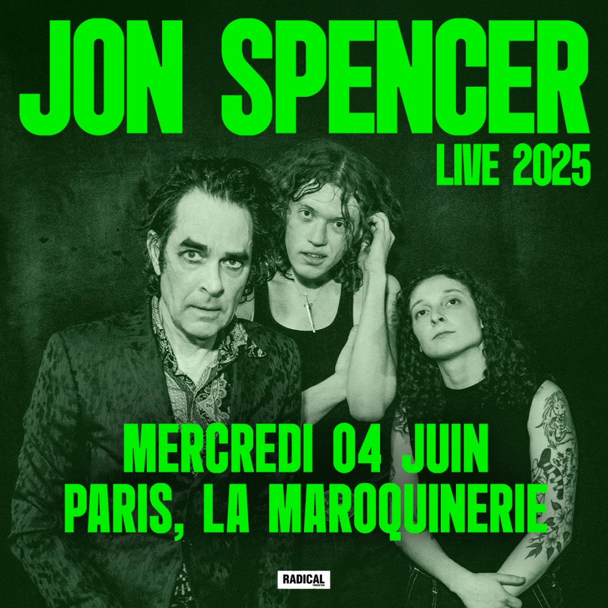 Jon Spencer en La Maroquinerie Tickets