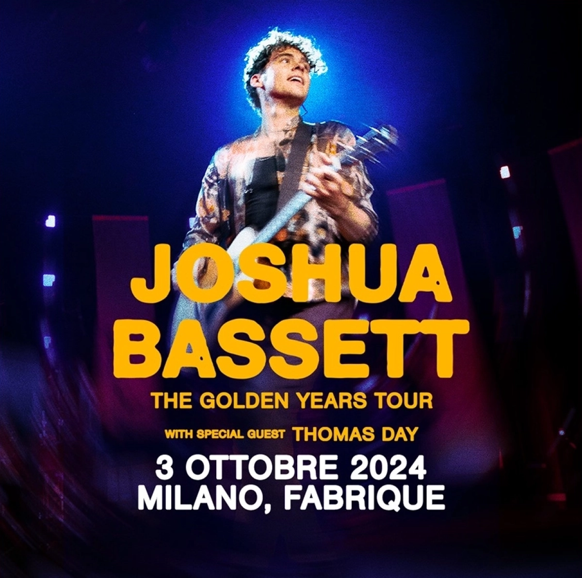 Joshua Bassett al Fabrique Milano Tickets