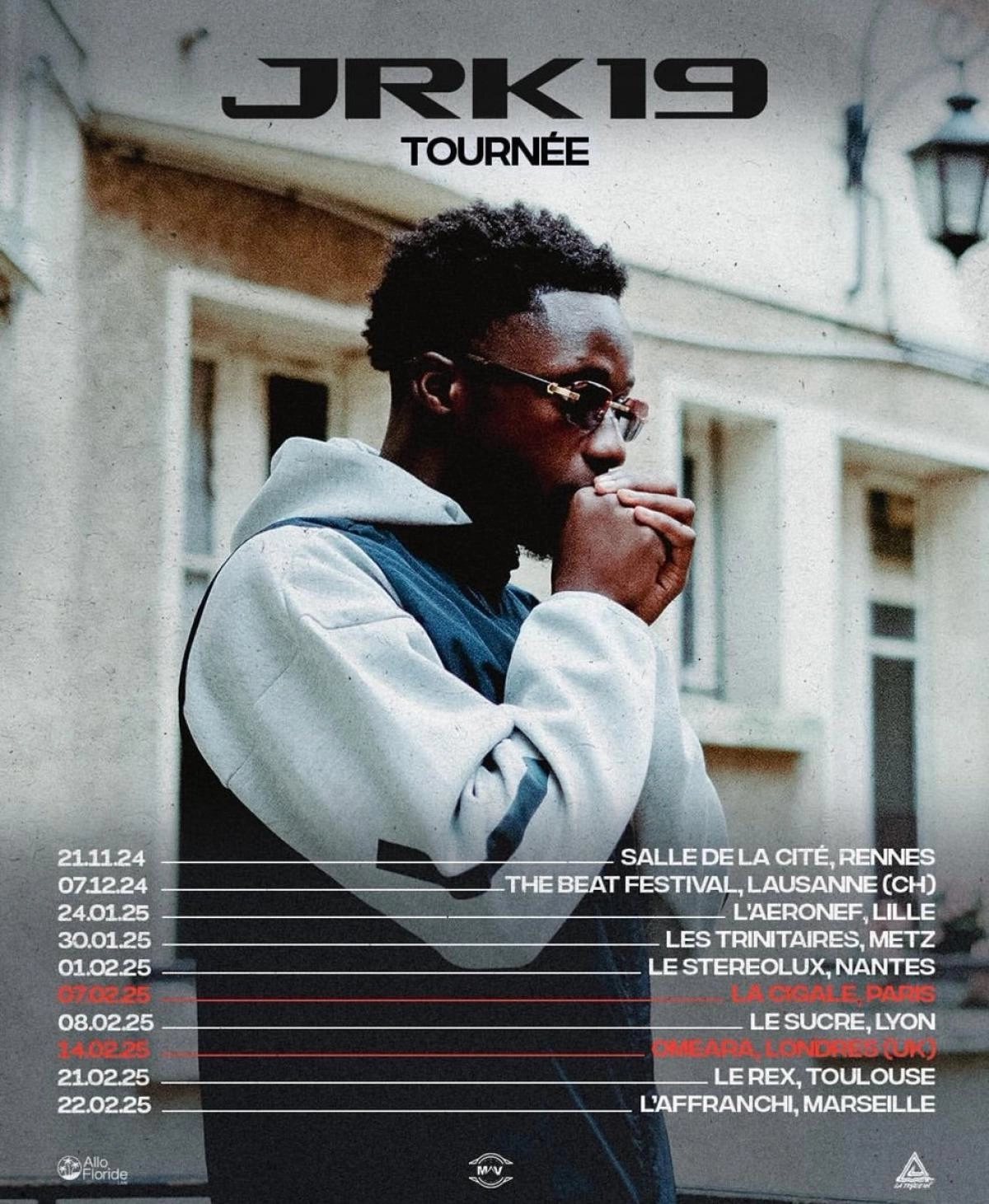 JRK 19 at Le Rex de Toulouse Tickets