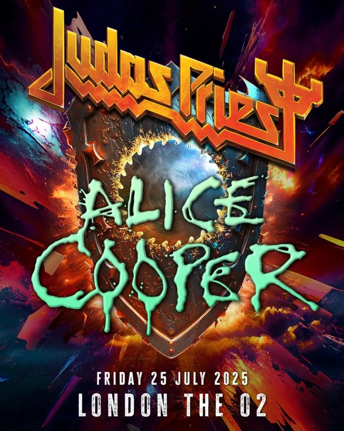 Judas Priest - Alice Cooper at The O2 Arena Tickets