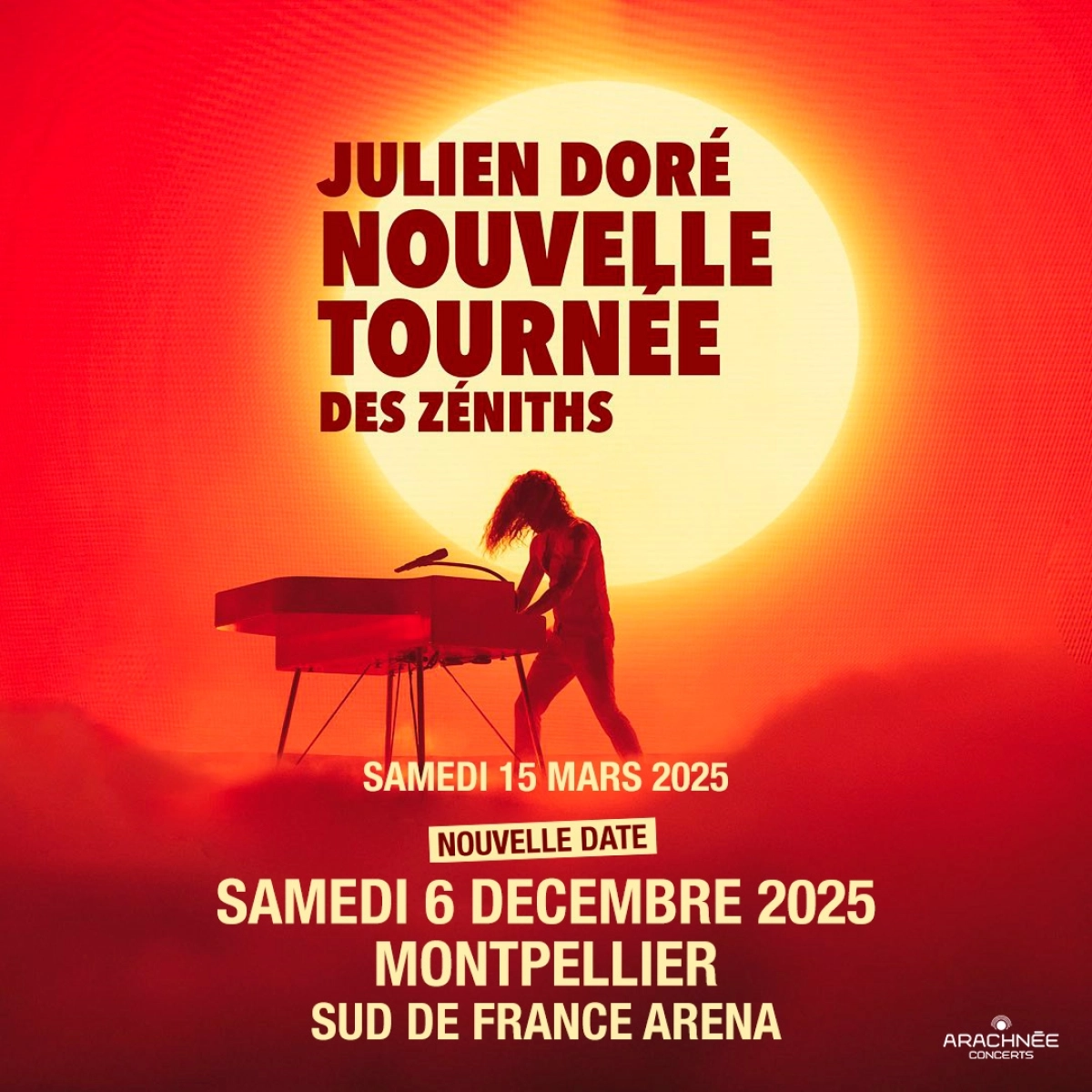 Julien Doré at Sud de France Arena Tickets