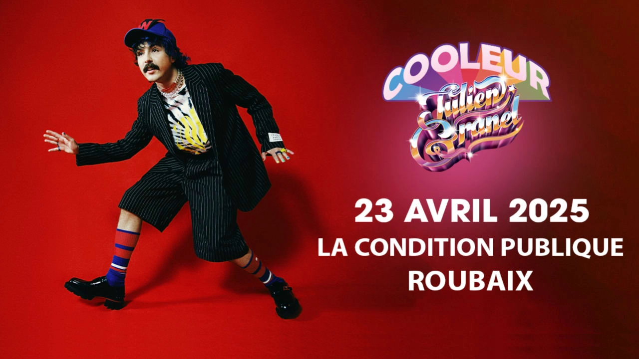 Julien Granel in der La Condition Publique Tickets