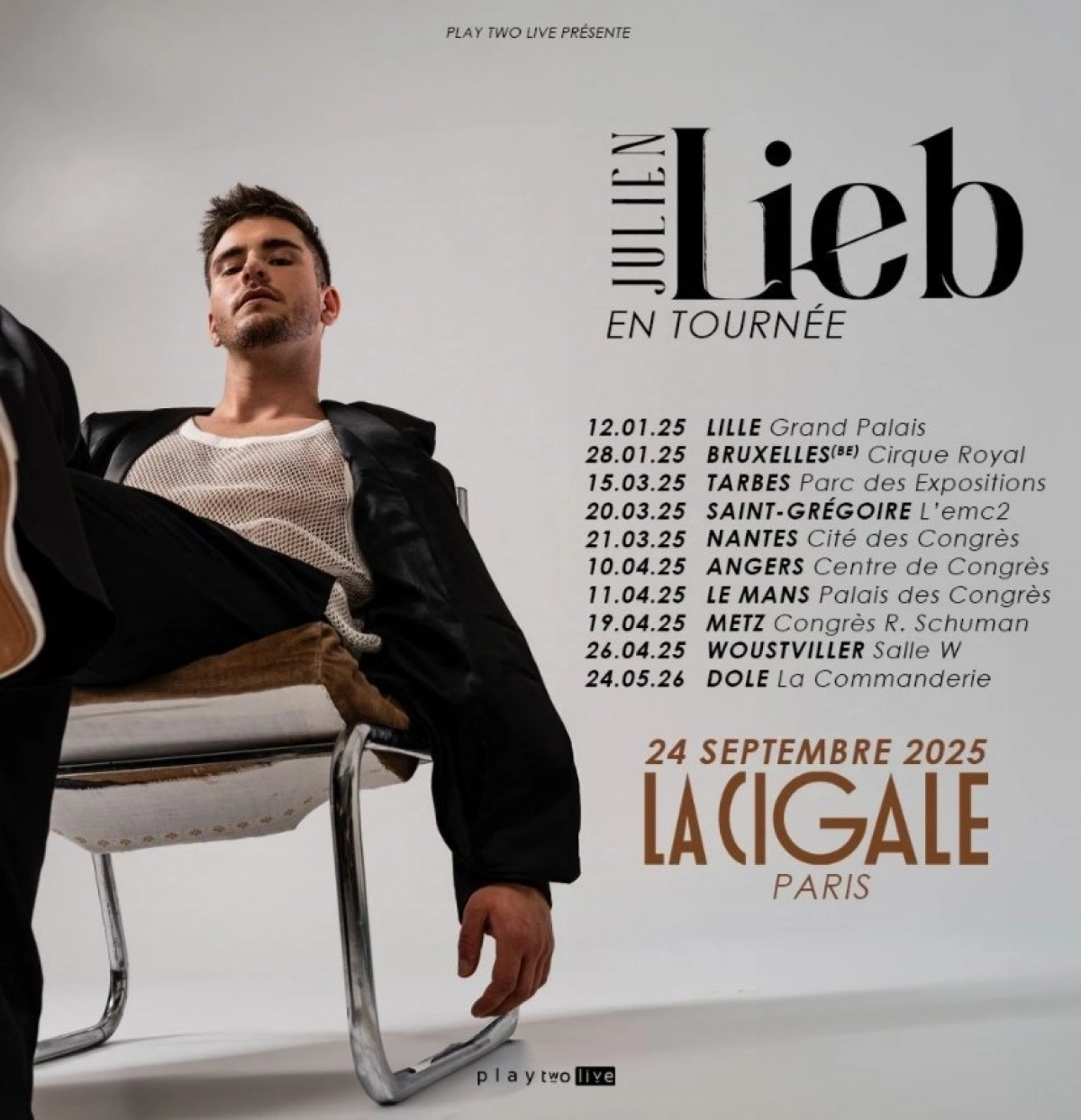 Julien Lieb en La Cigale Tickets