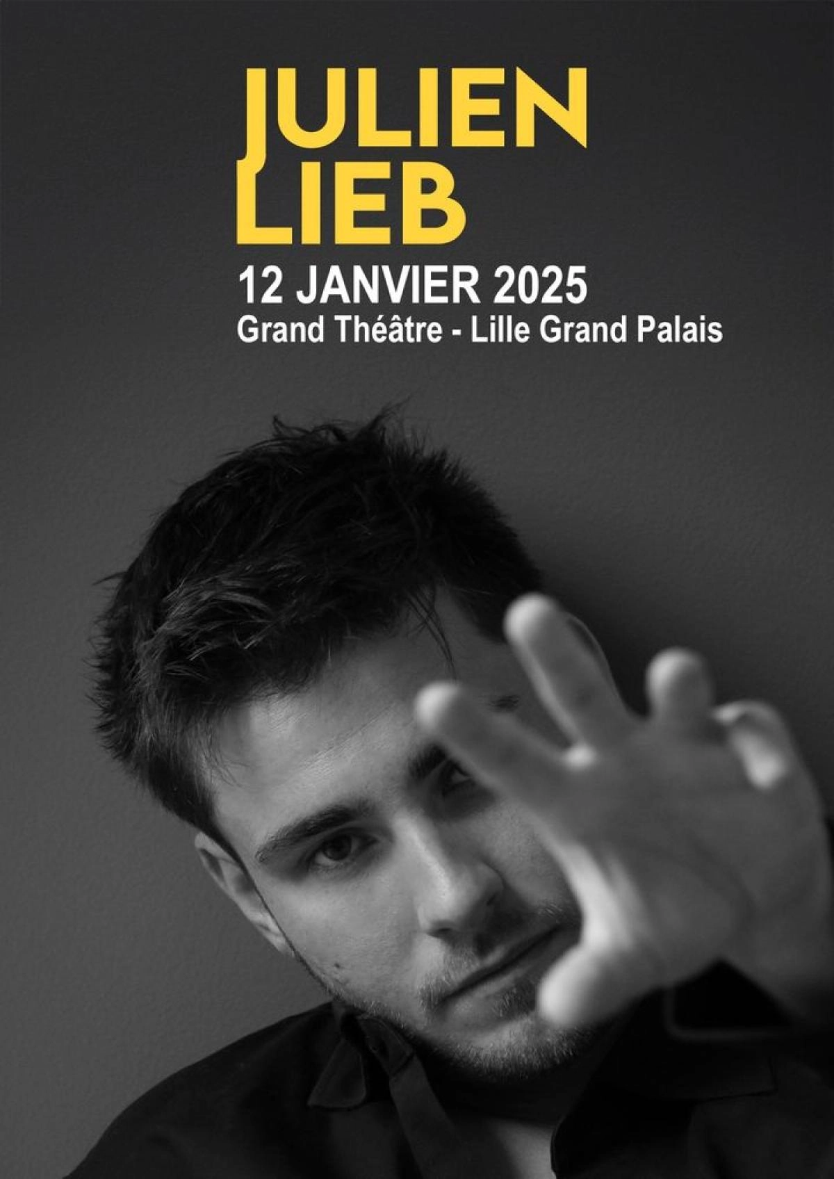 Julien Lieb al Lille Grand Palais Tickets