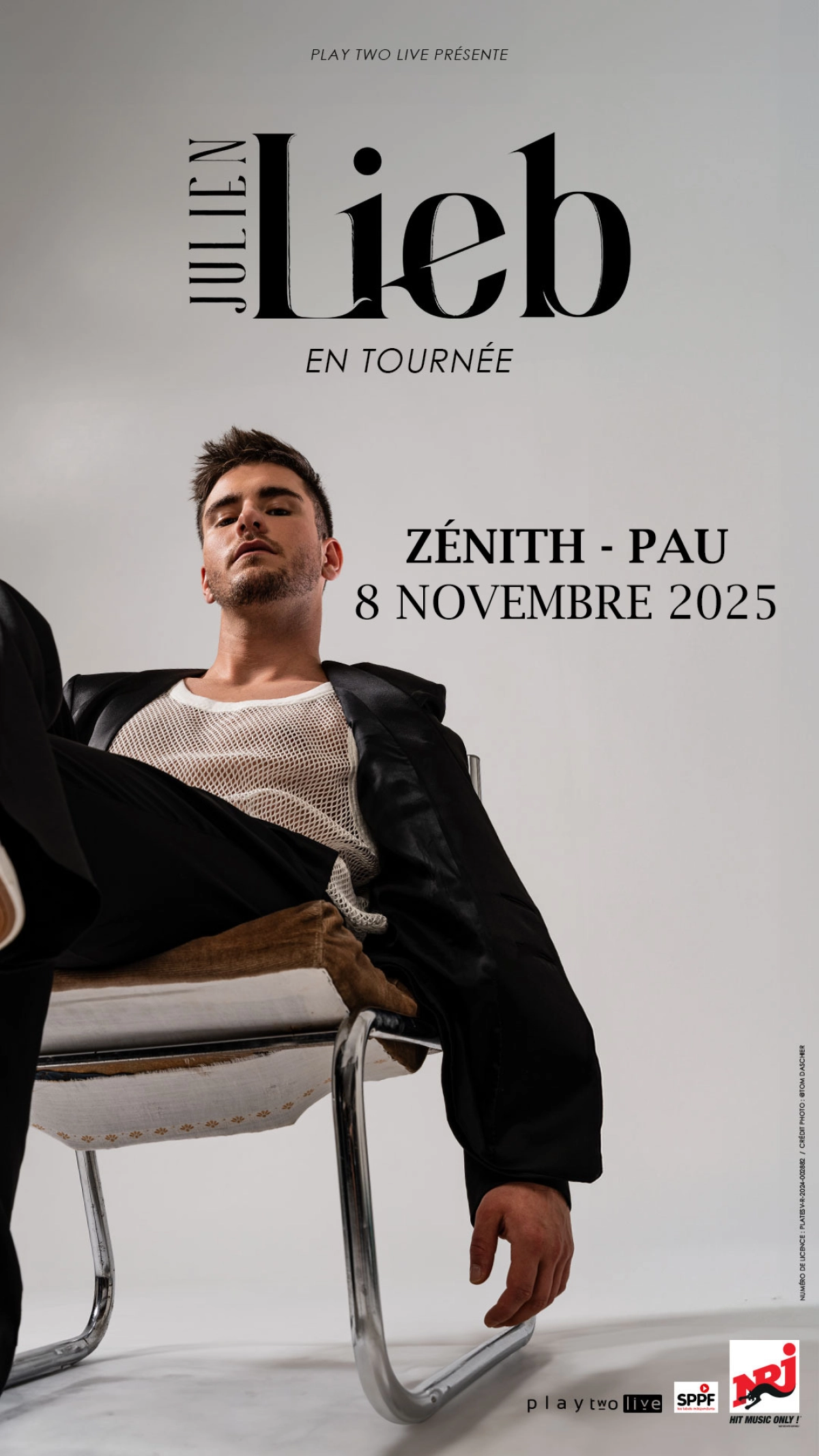 Julien Lieb en Zenith Pau Tickets