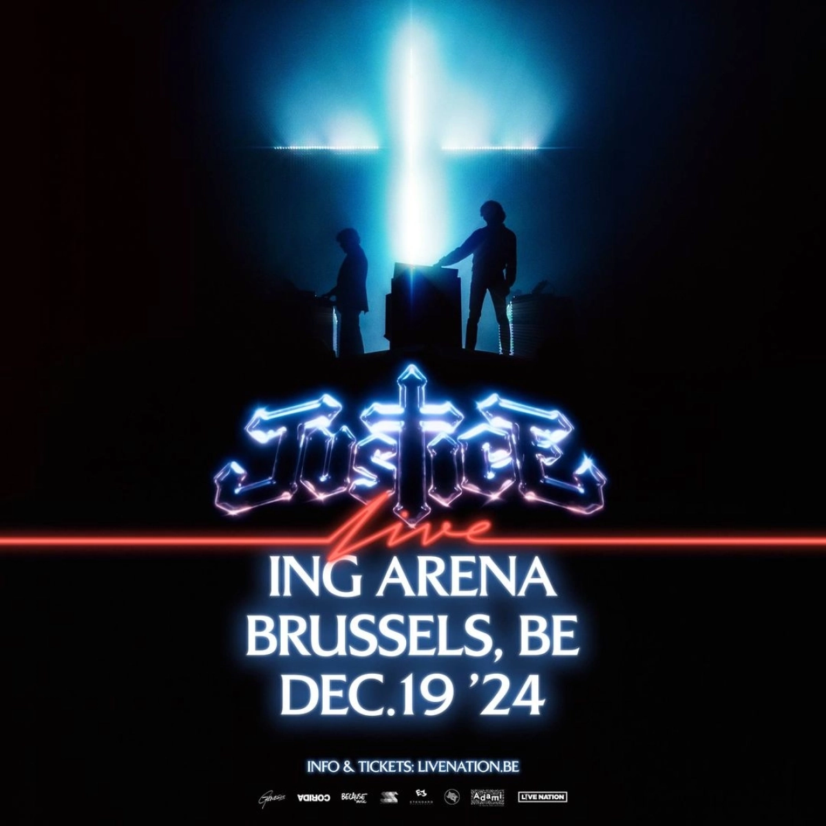 Billets Justice (ING Arena - Bruxelles)