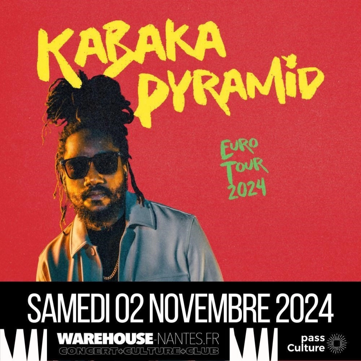 Kabaka Pyramid in der Warehouse Nantes Tickets