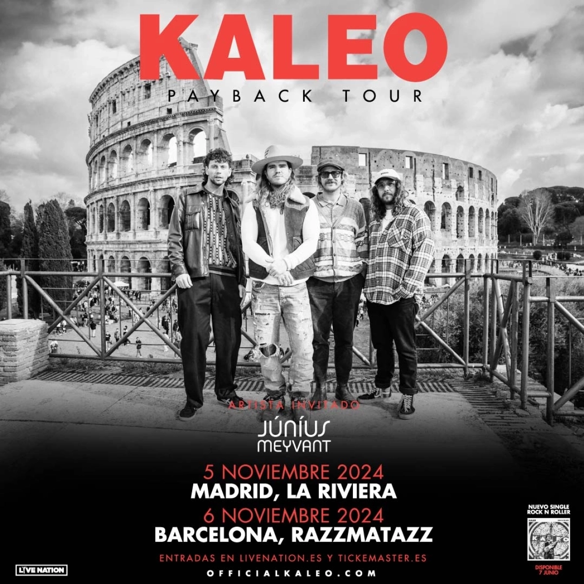 Kaleo en Razzmatazz Tickets