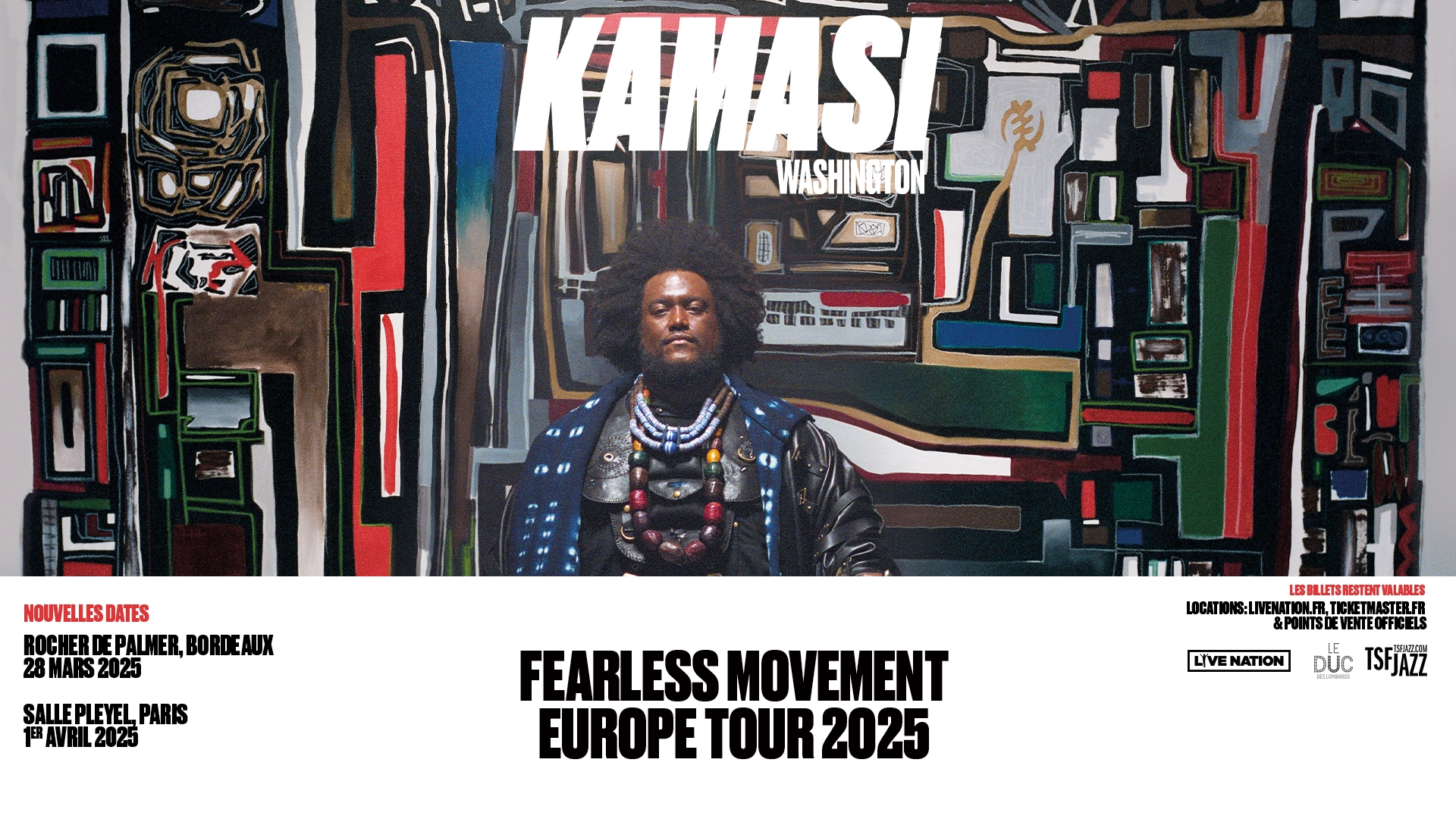 Kamasi Washington al Rocher de Palmer Tickets