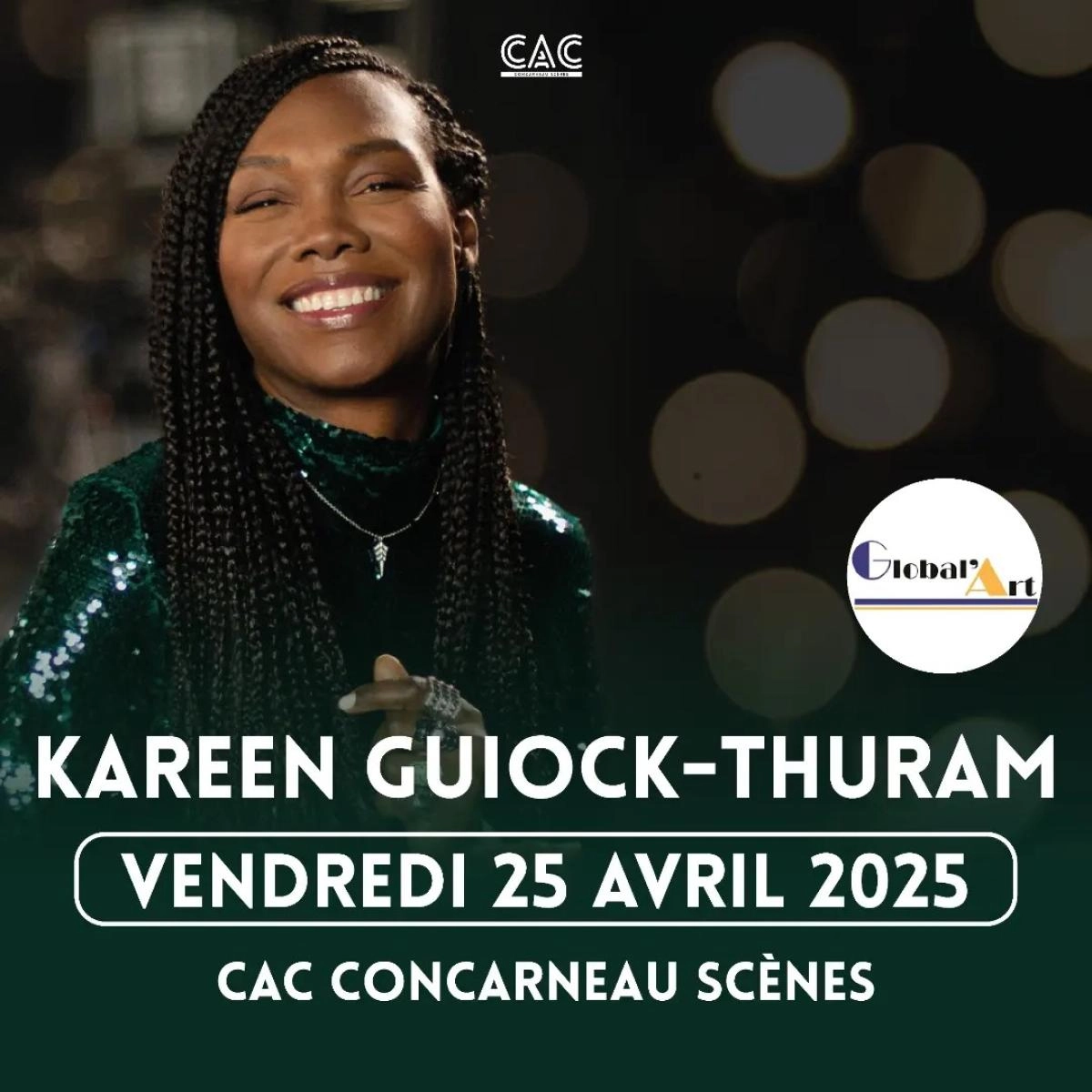 Kareen Guiock-Thuram at CAC - Concarneau Tickets