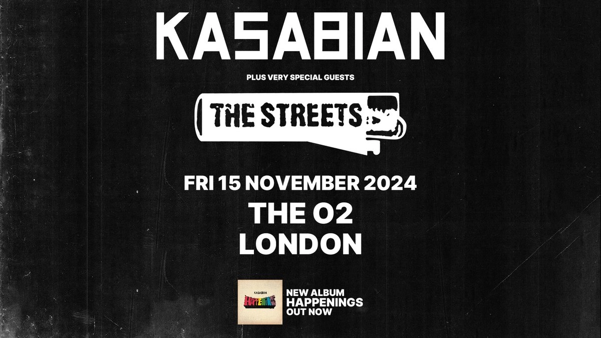 Kasabian in der The O2 Arena Tickets