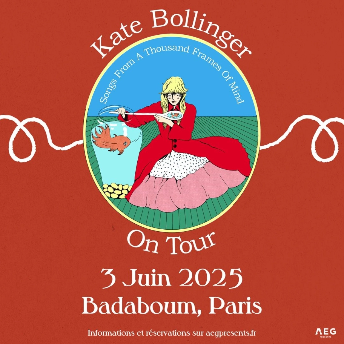 Kate Bollinger at Badaboum Tickets