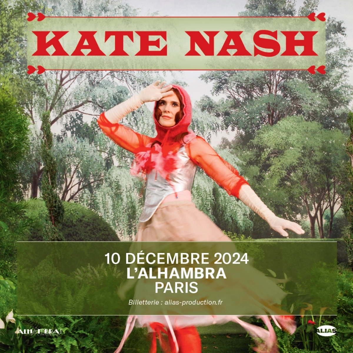 Billets Kate Nash (Alhambra - Paris)