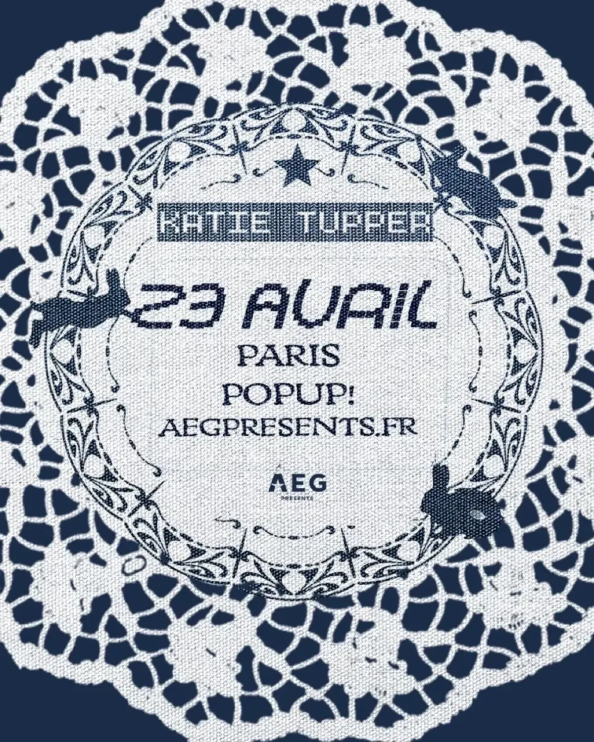 Katie Tupper en Popup Paris Tickets