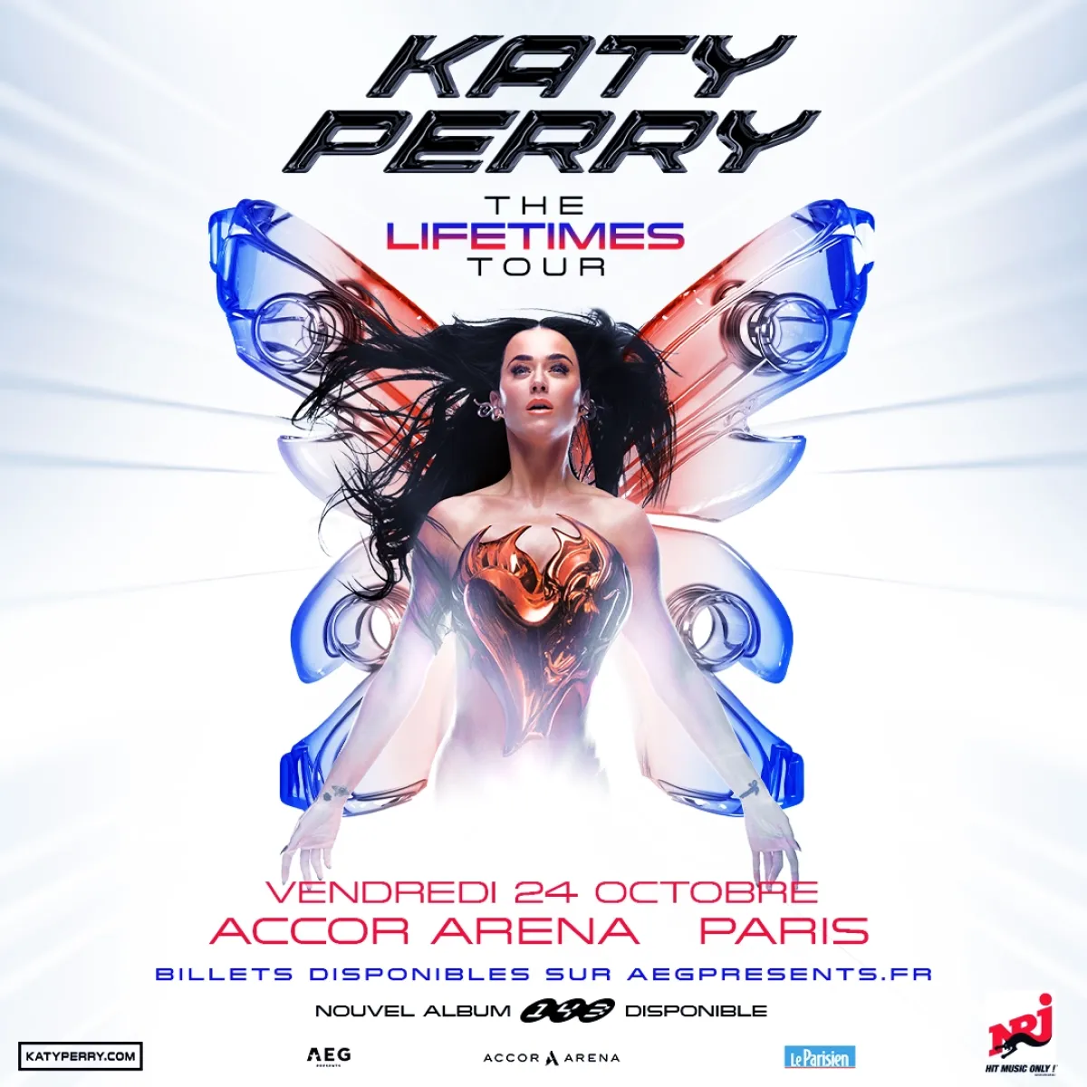 Billets Katy Perry (Accor Arena - Paris)