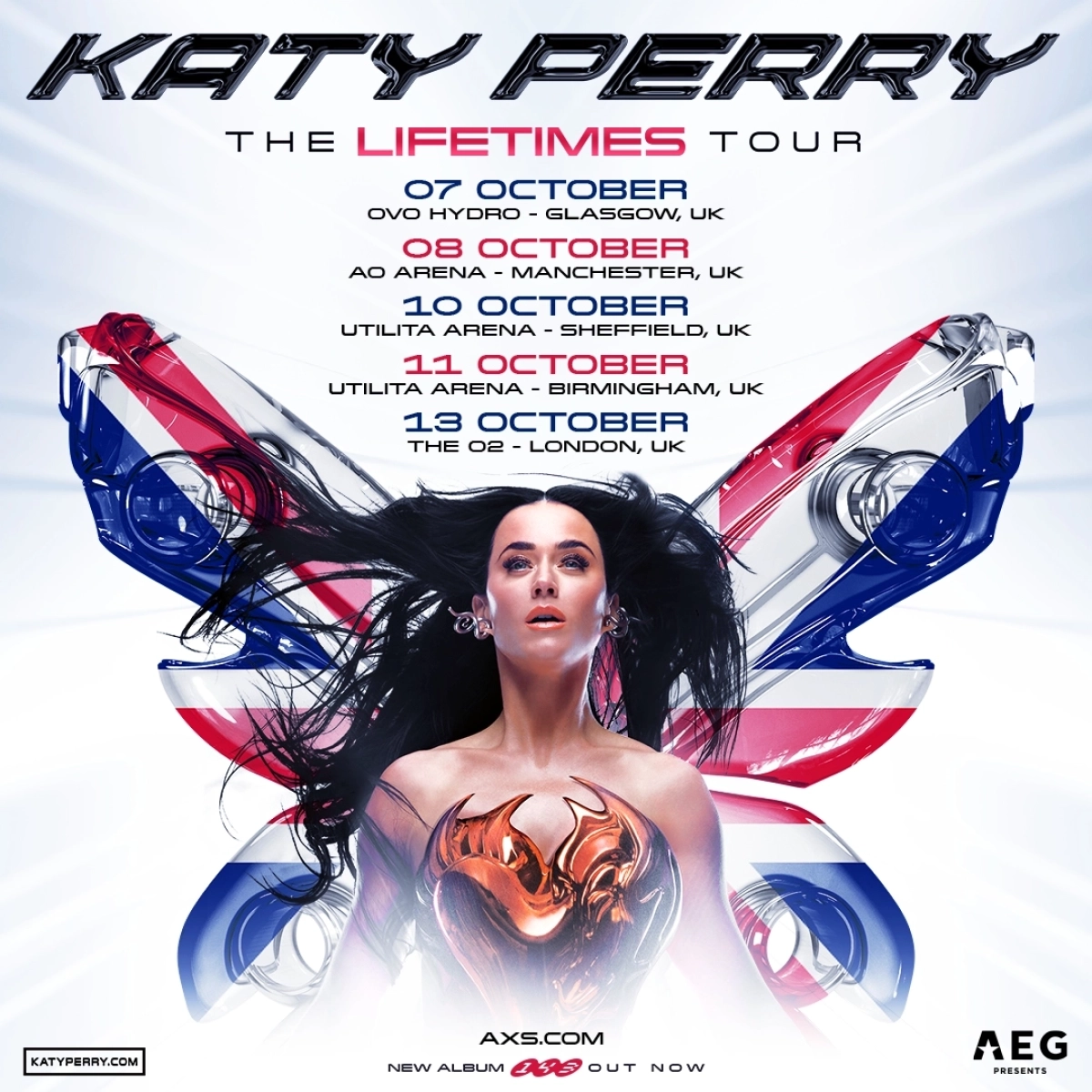 Katy Perry at Manchester AO Arena Tickets