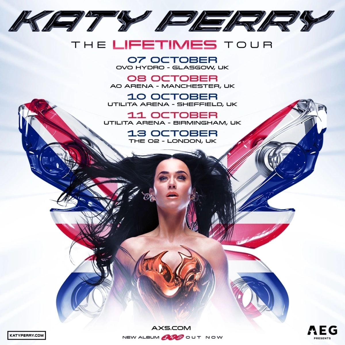 Katy Perry en Utilita Arena Birmingham Tickets