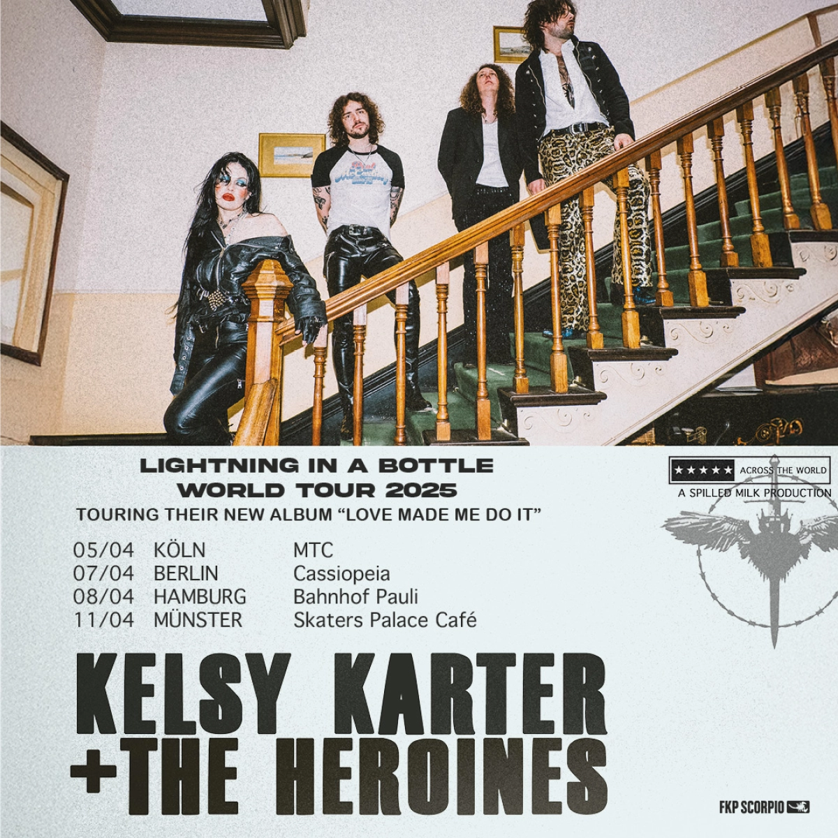 Kelsy Karter and The Heroines en Bahnhof Pauli Tickets