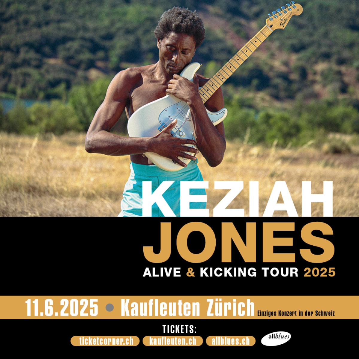 Keziah Jones en Kaufleuten Tickets