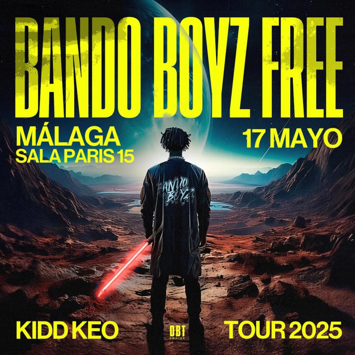 Billets Kidd Keo (Sala Paris 15 - Malaga)