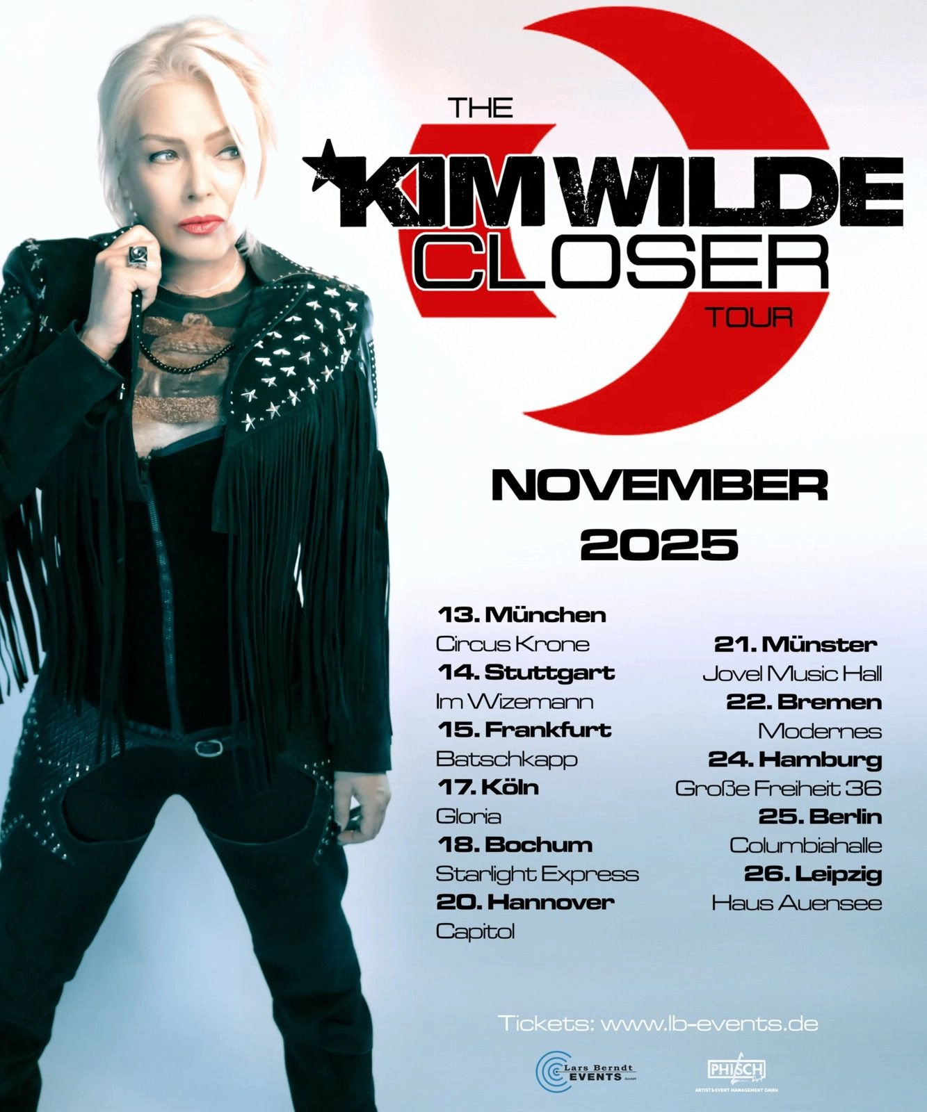 Kim Wilde en Columbiahalle Tickets