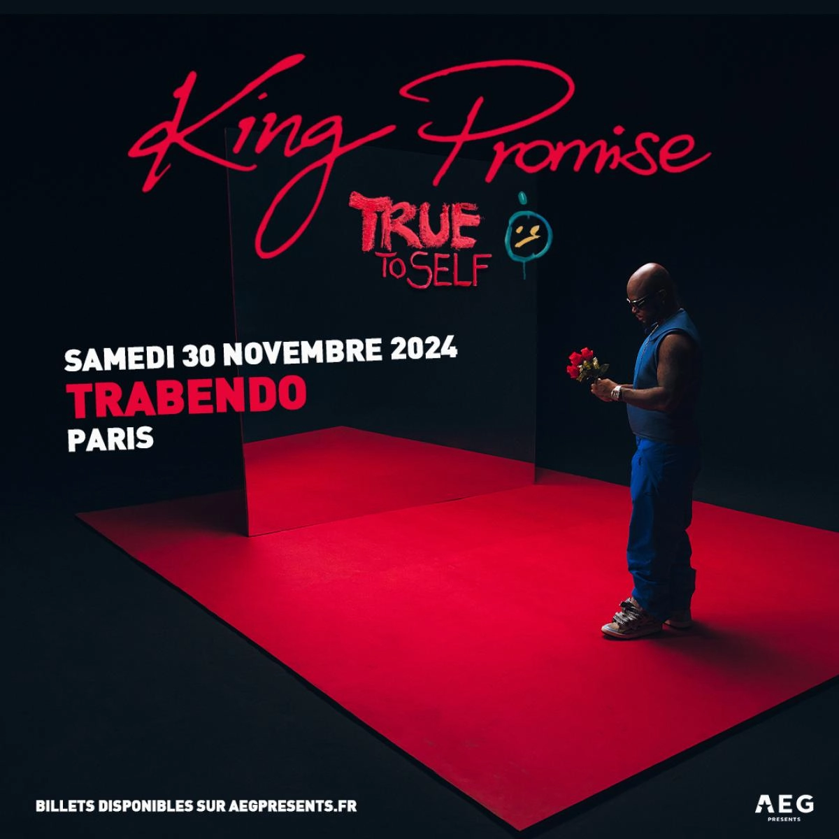 Concert King Promise à Paris (Le Trabendo) du 30 novembre 2024