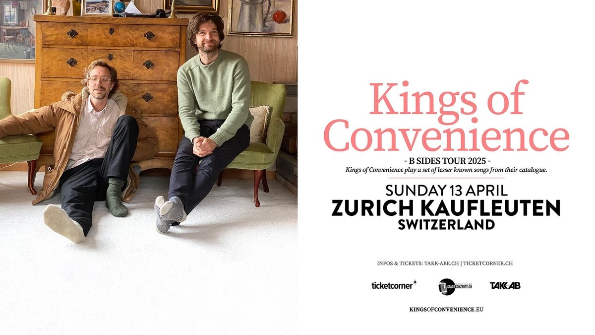 Kings of Convenience en Kaufleuten Tickets