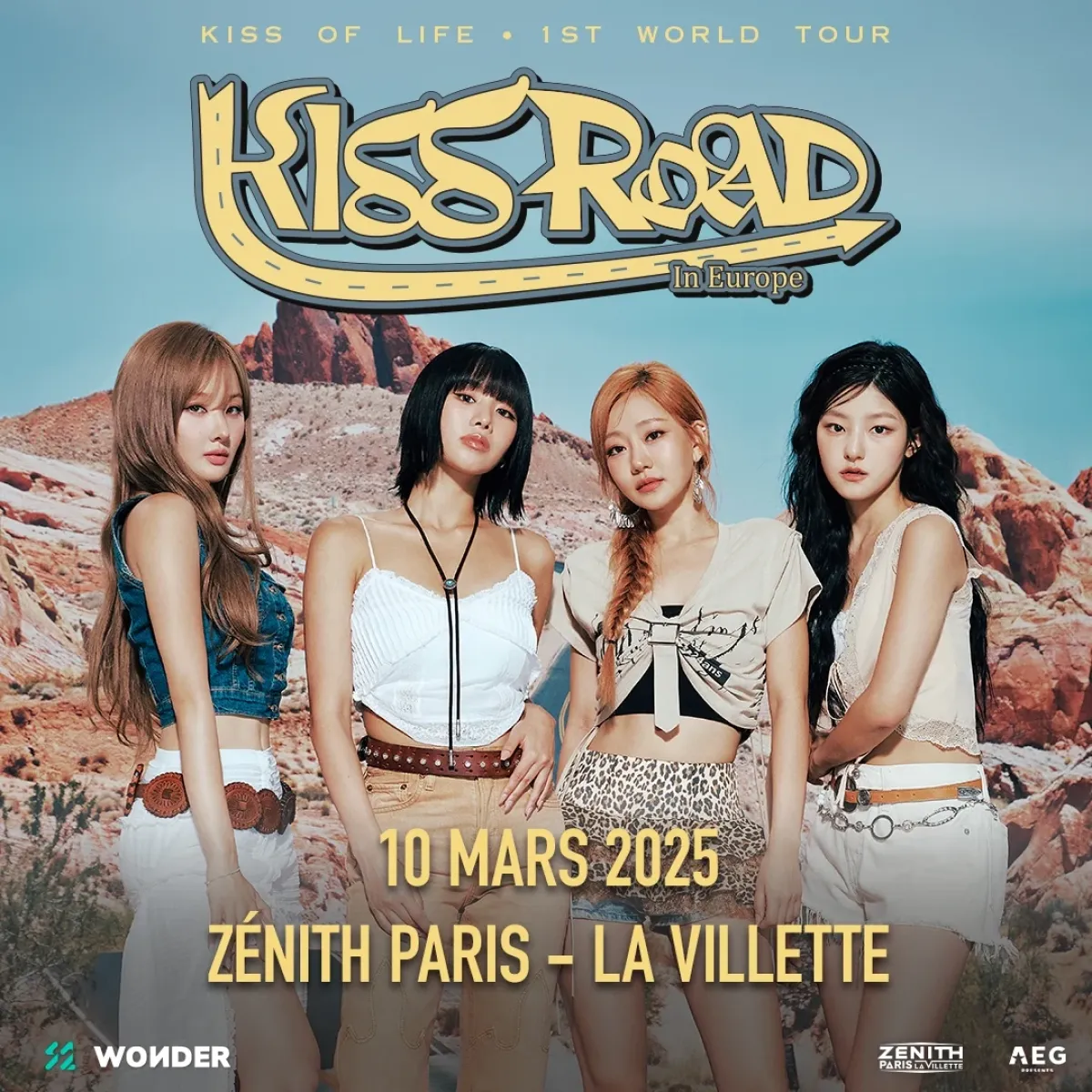 Kiss Of Life at Zenith Paris Tickets