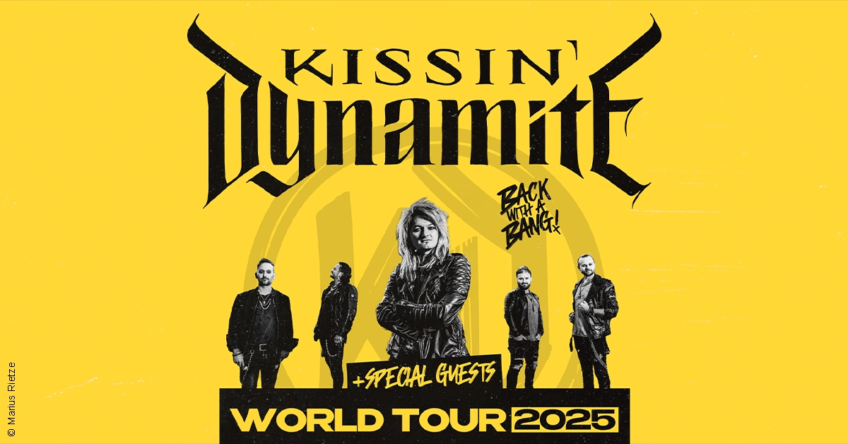 Kissin' Dynamite en Turbinenhalle Oberhausen Tickets