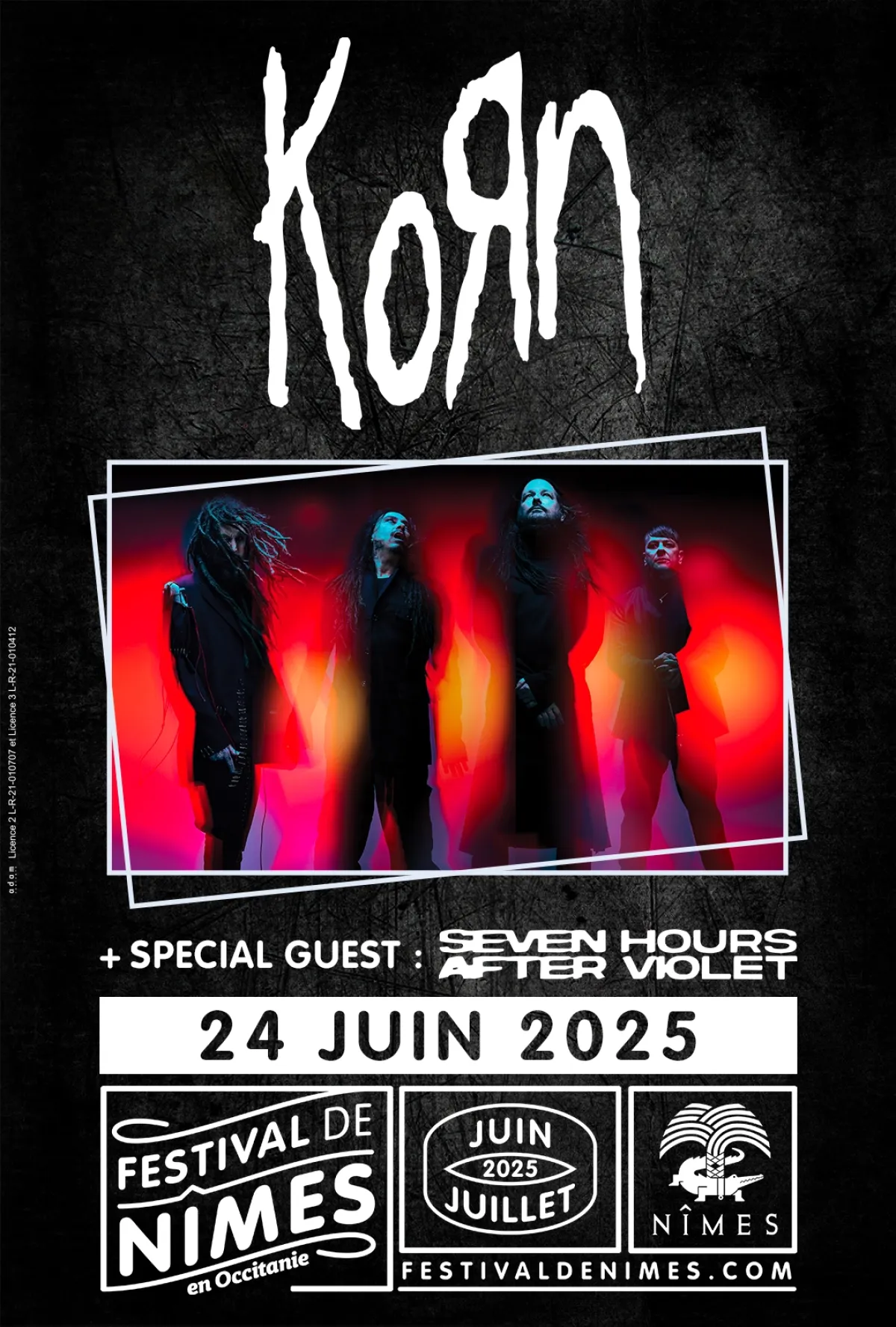 Korn en Arenes de Nimes Tickets