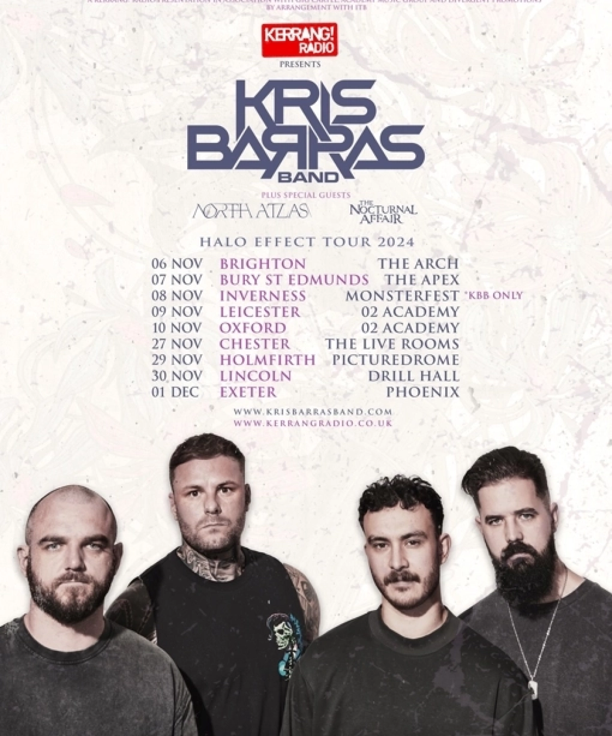 Kris Barras Band al O2 Academy Oxford Tickets