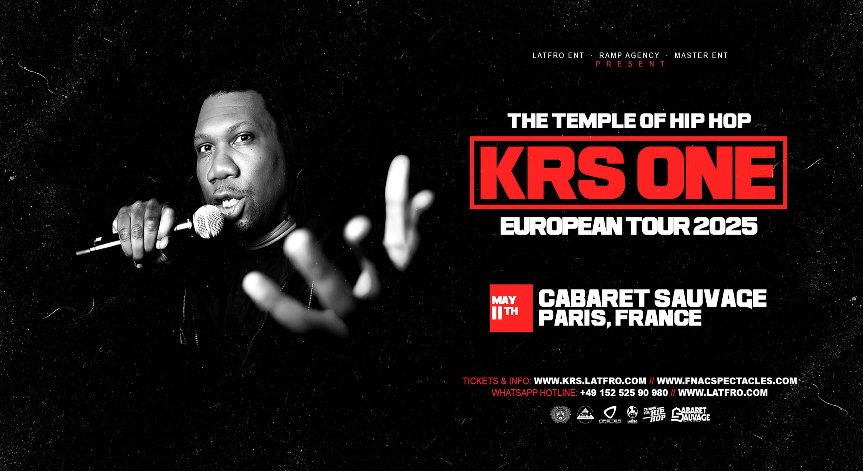 KRS-One in der Cabaret Sauvage Tickets