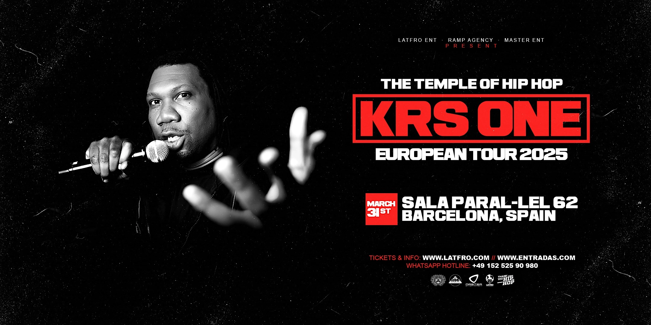 KRS-One in der Paral-lel 62 Tickets