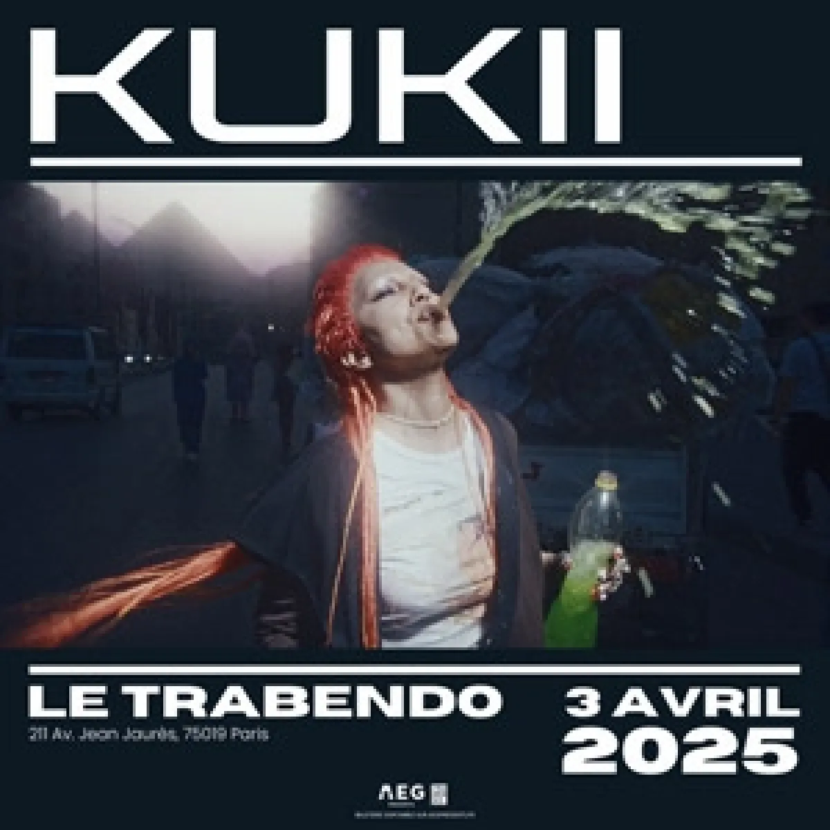 KUKII en Le Trabendo Tickets